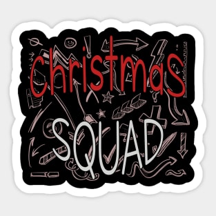 Christmas_Squad Sticker